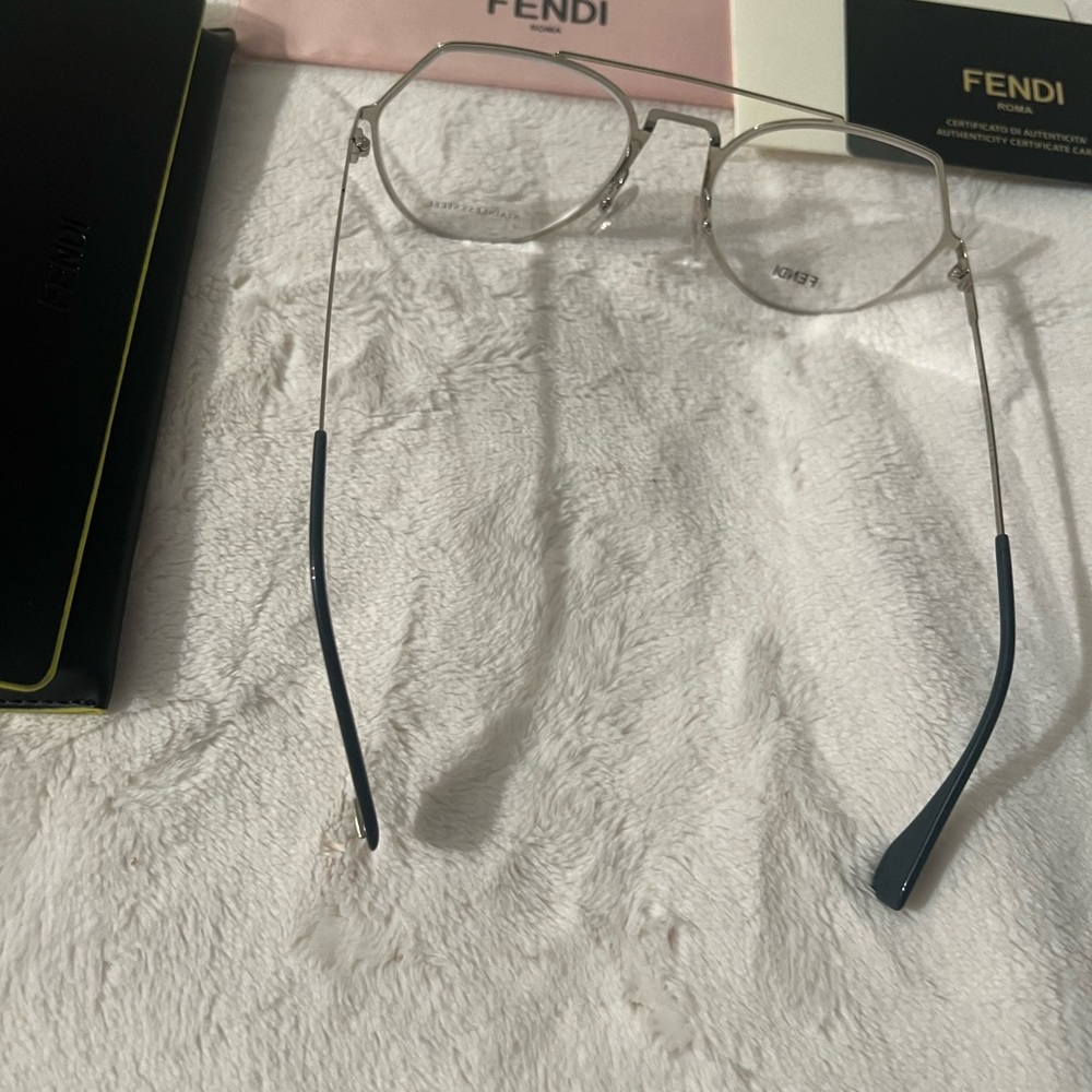 Fendi 53mm aviator optical frames - Picture 6 of 9